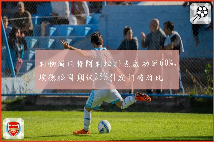 利物浦门将阿利松扑点成功率60%，埃德松同期仅25%引发门将对比